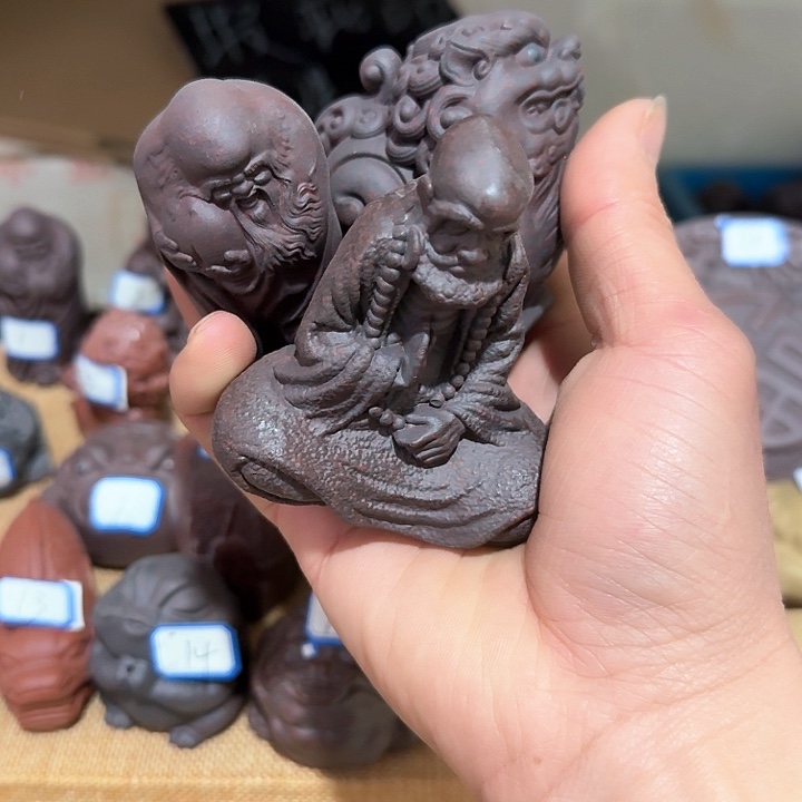 紫砂茶宠雕塑瑕疵茶宠