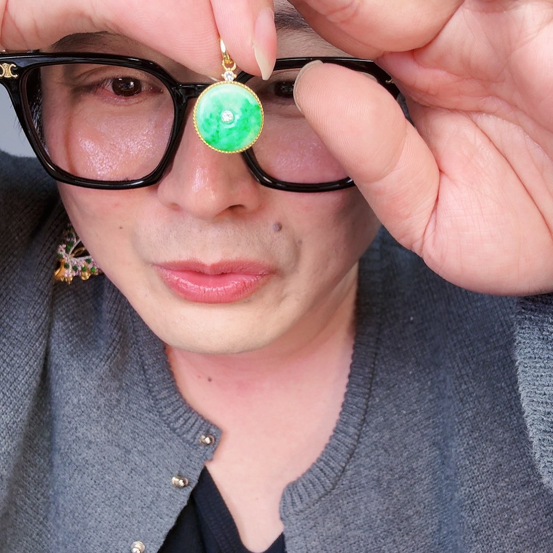 翡翠颈饰未镶嵌一个