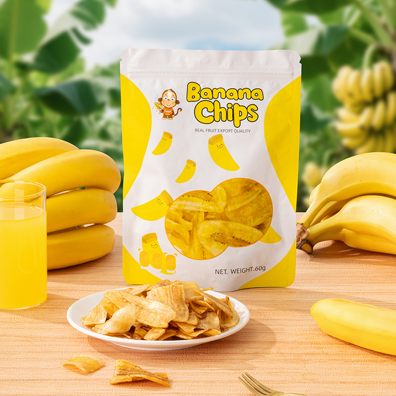 奥岚缇菲律宾原装进口香蕉薄脆片办公休闲零食水果干新鲜酥脆健康