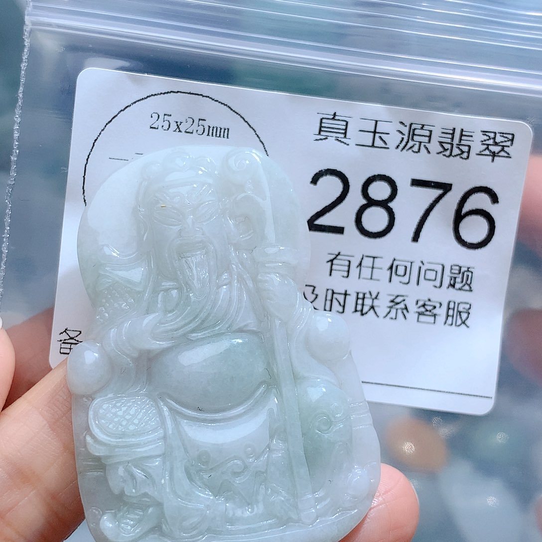 翡翠颈饰未镶嵌2876。
