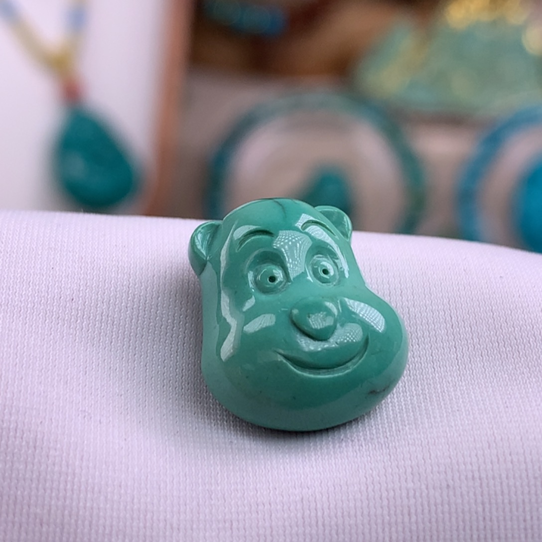 绿松石未镶嵌绿松石13.2*16*8.4