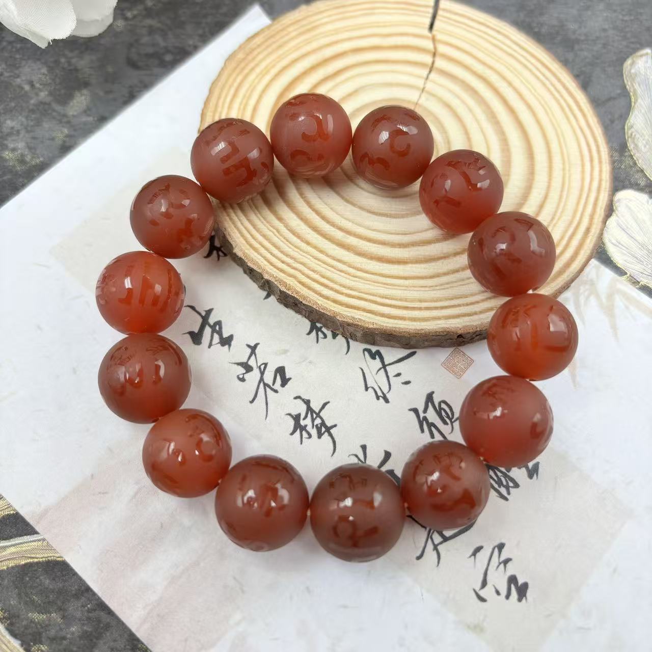 C554 玛瑙手串 GS4631015