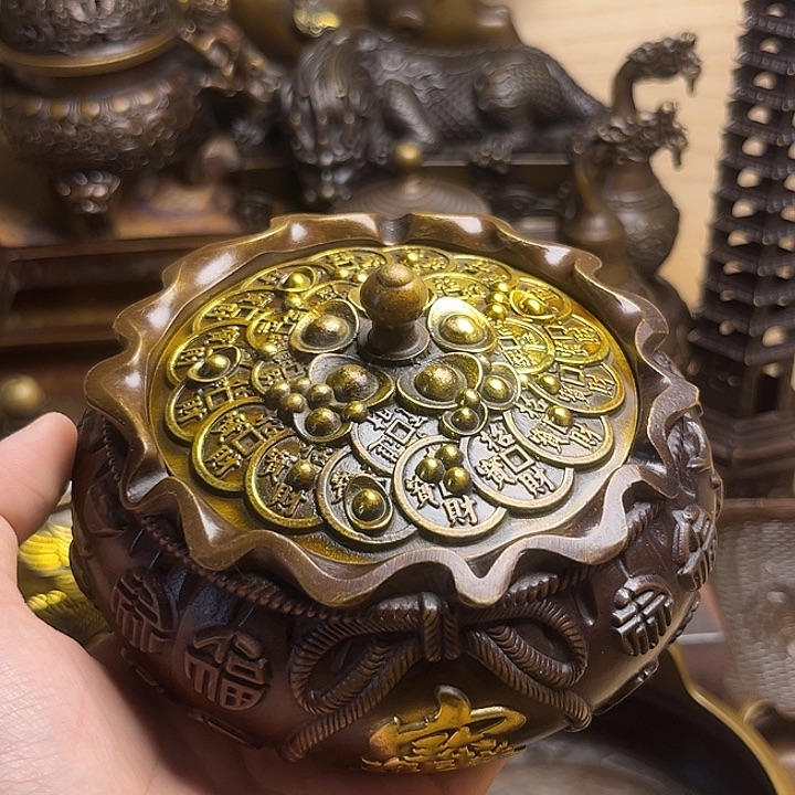 精美铜器，点击下单