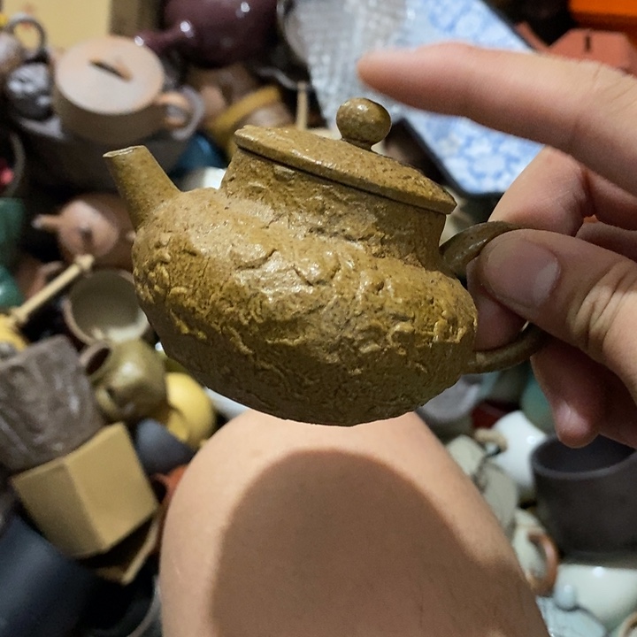 瓷片荷花的小孩也有