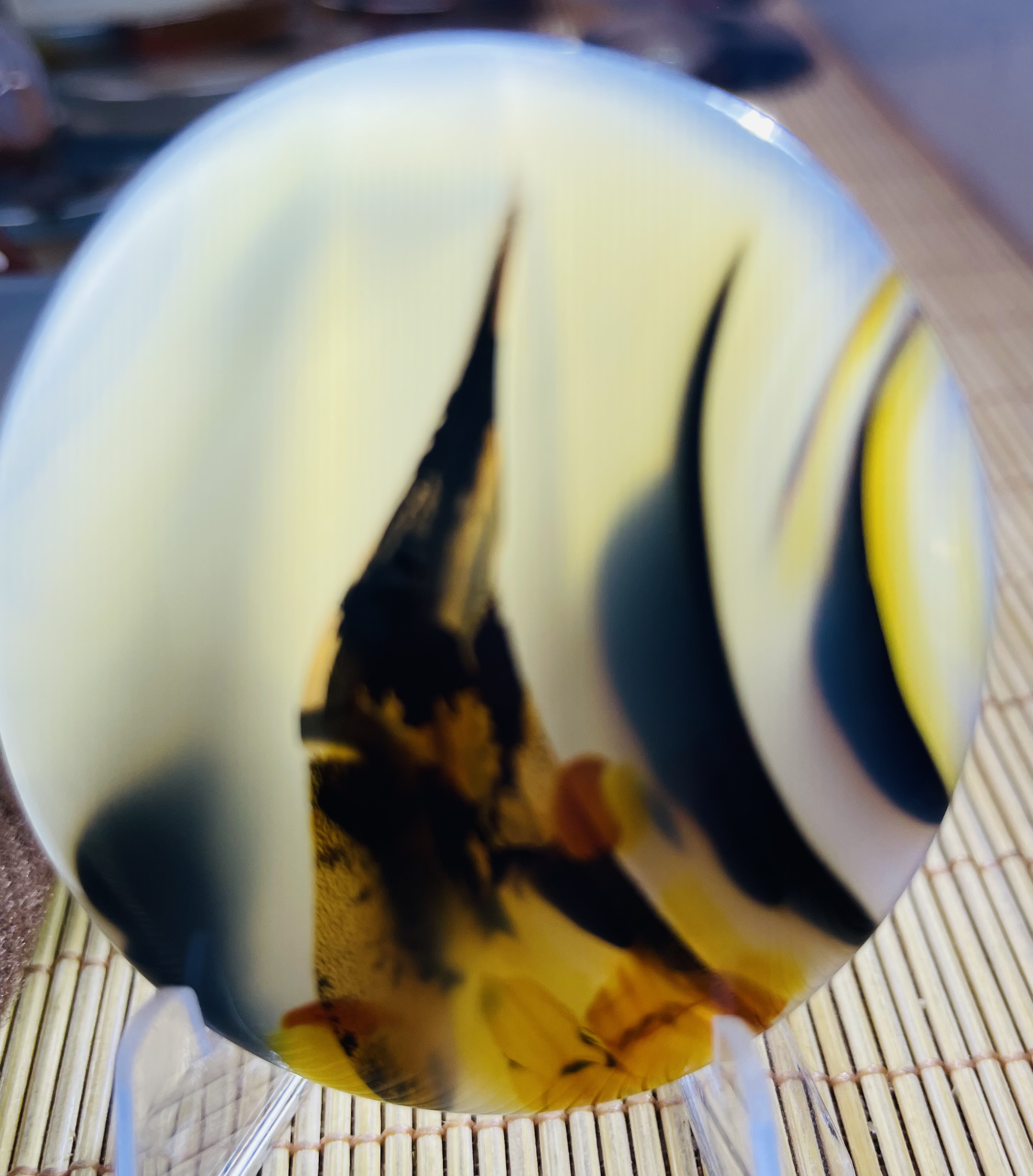巴西玛瑙意境吊坠