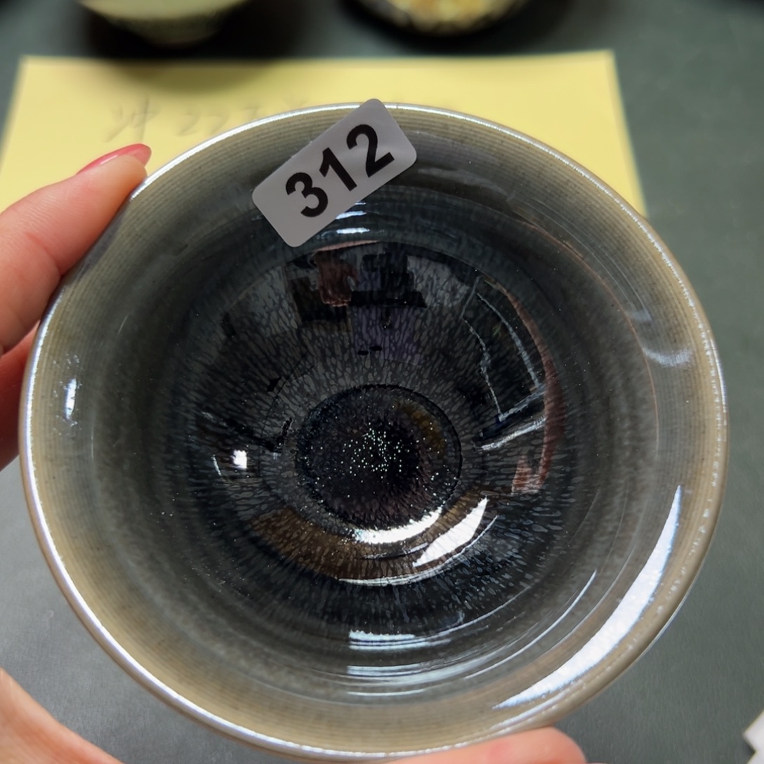 茶盏全手工原矿原釉建盏