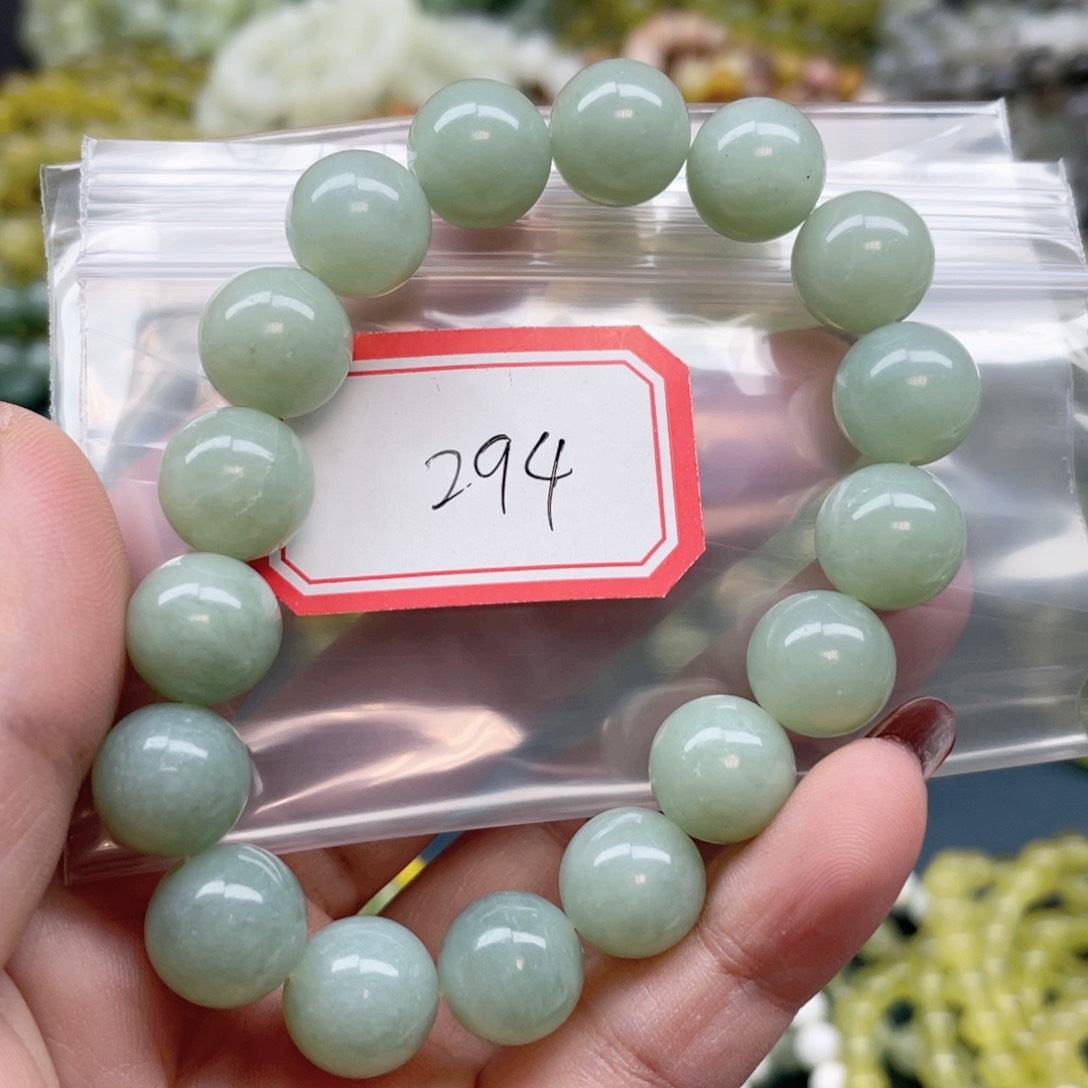 未镶嵌蛇纹石玉手串