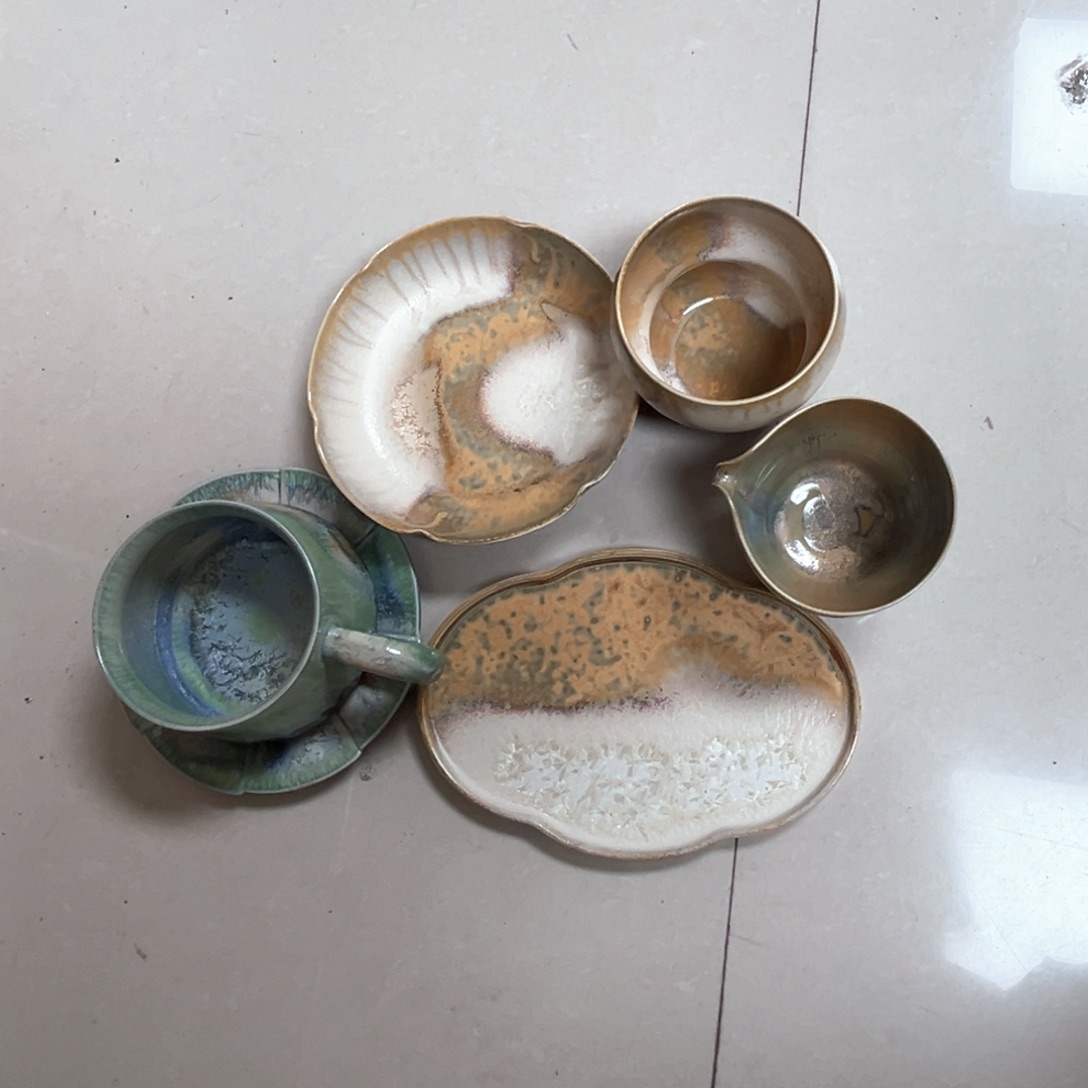 h***y景德镇纯手工柴烧茶器