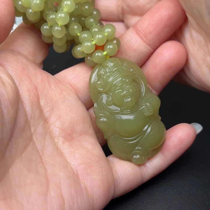 未镶嵌和田玉挂件转***你