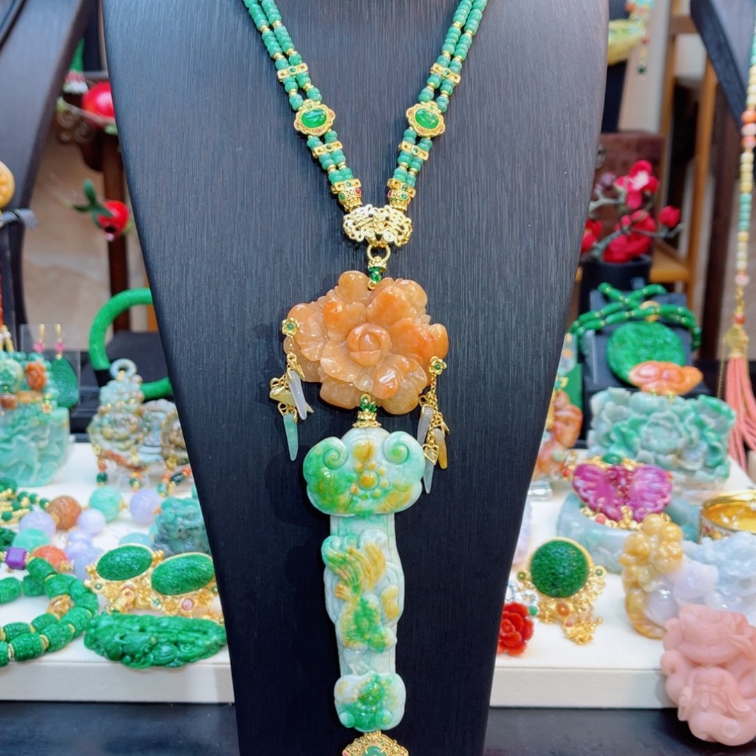 翡翠颈饰合金48小时鉴赏期