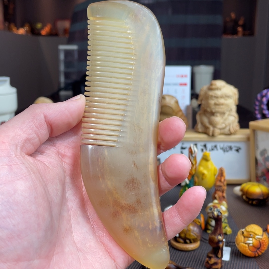 我***。木方颜竹木艺术摆件