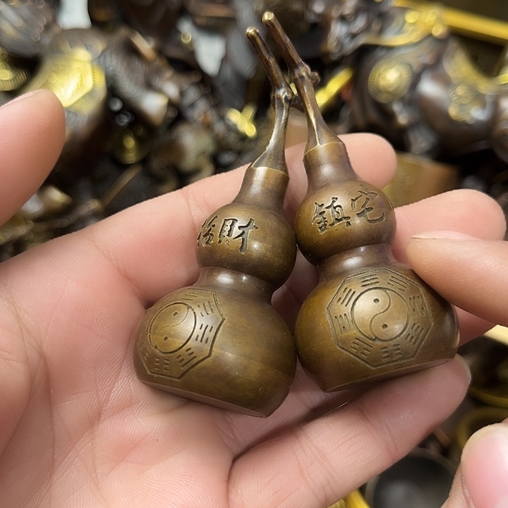 顺顺利利，铜器摆件