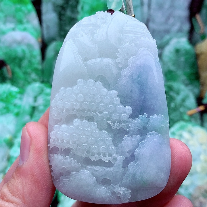 翡翠吊坠(不含链)未镶嵌