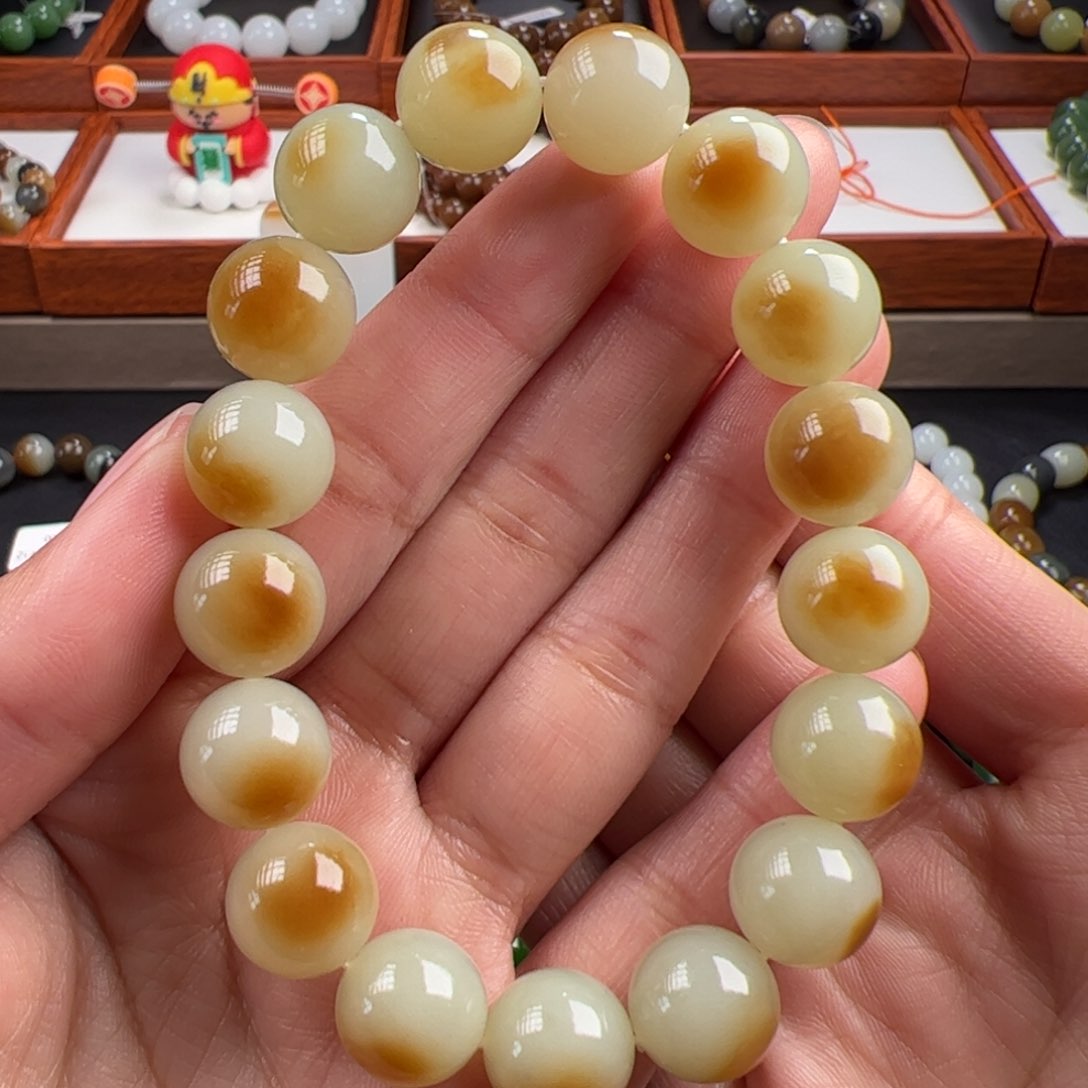 和田玉手链未镶嵌