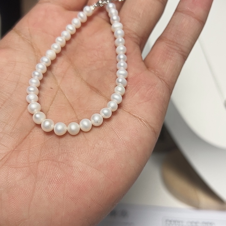 淡水珍珠手绳钛钢