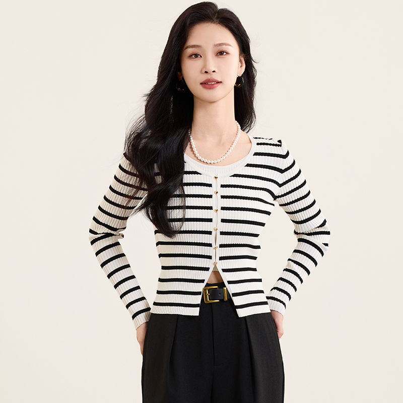 佳人苑针织衫女春季新款J415046