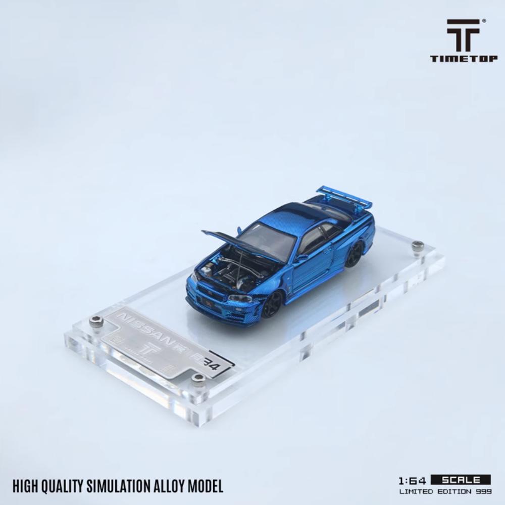 【TT】尼桑GTR34-礼盒版 Nissan GTR34