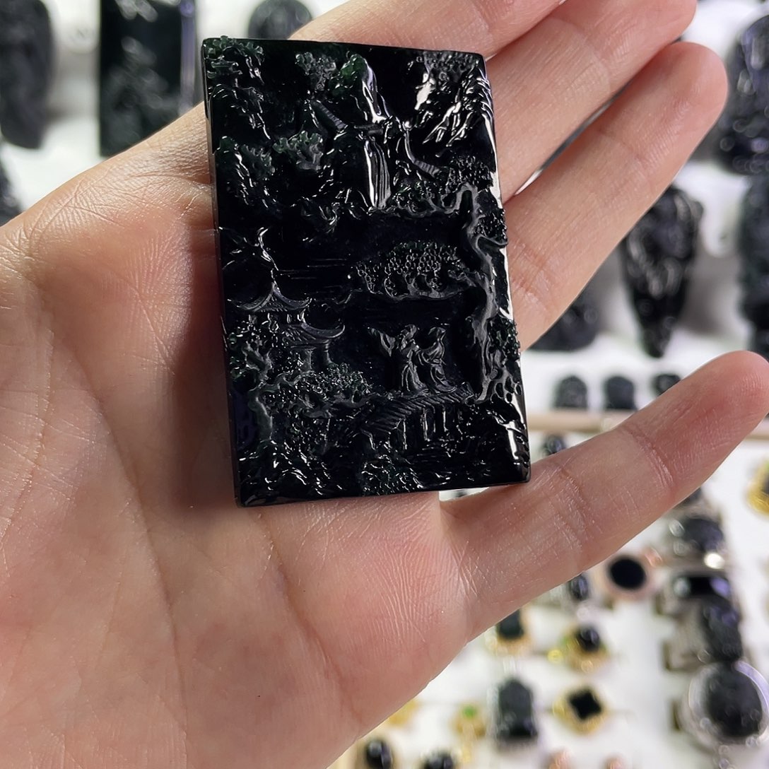 【闪购商品】翡翠未镶嵌颈饰嗳****馆