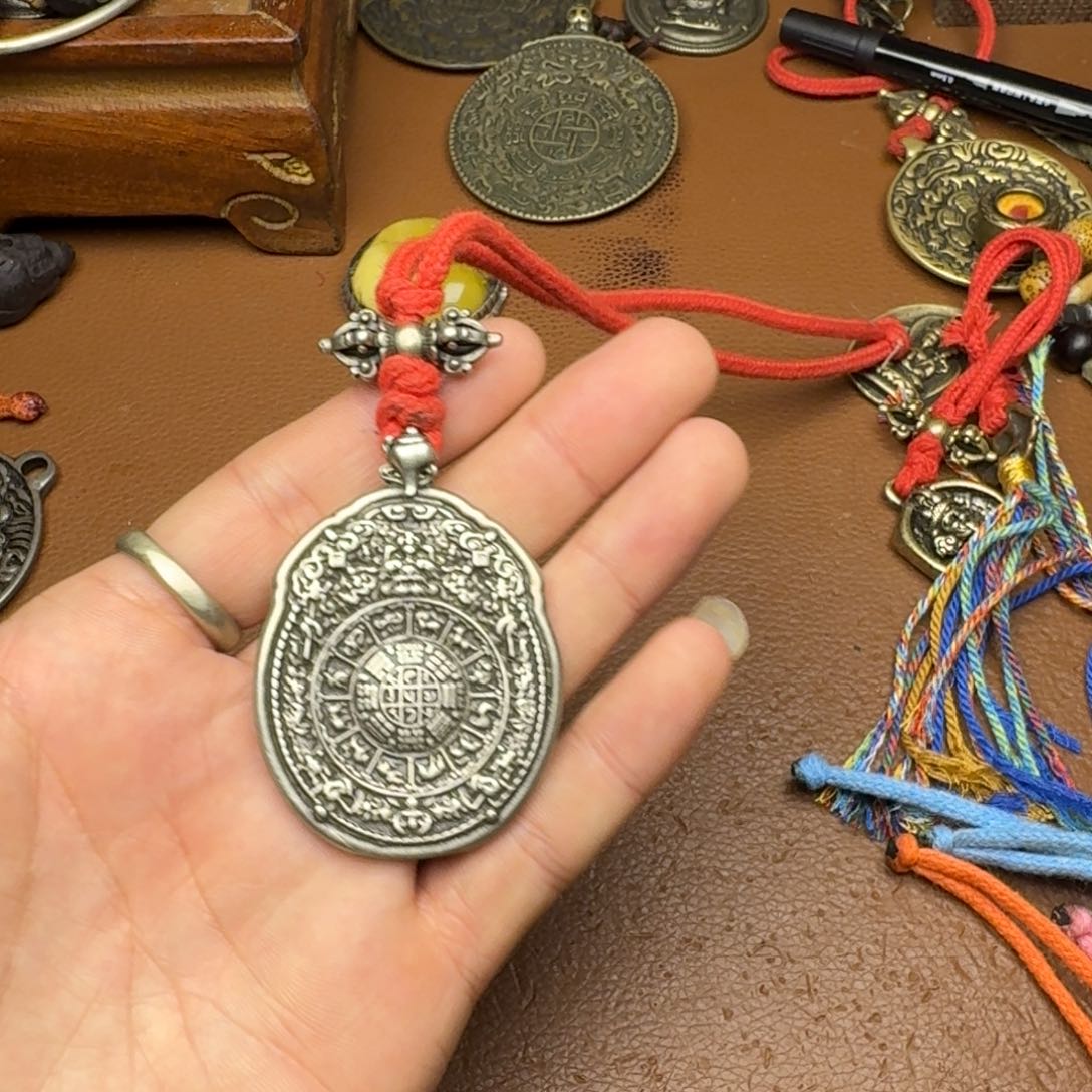 晖*藏式风格九宫八卦牌