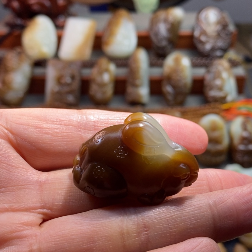 【闪购商品】和田玉生肖兔未镶嵌