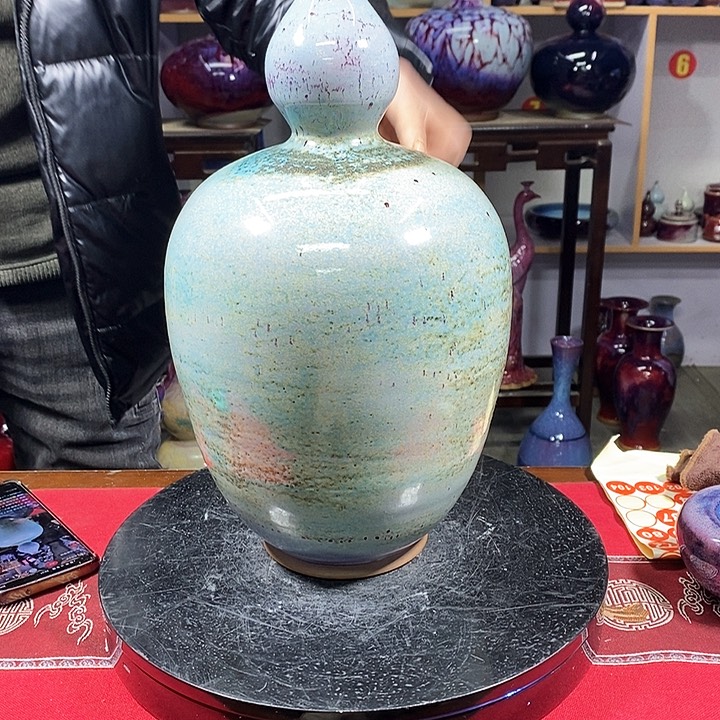 瓶中国神垕精品钧瓷