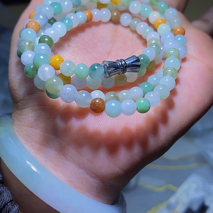 未镶嵌手串翡翠天然缅甸A货翡翠