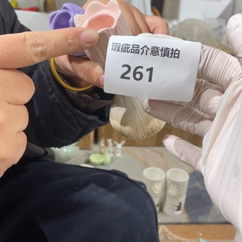【闪购商品】摆件?*描陶瓷摆件瑕疵特卖