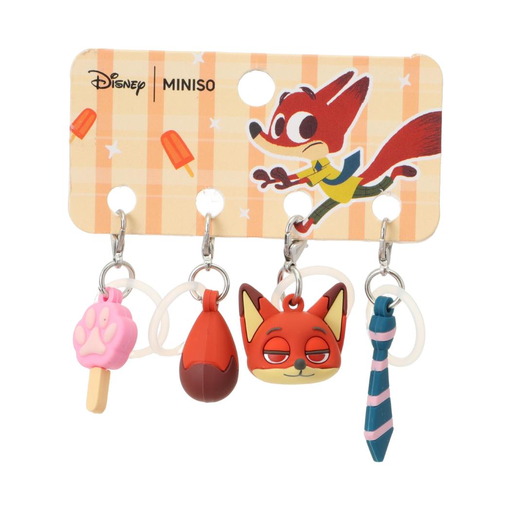 迪士尼疯狂动物城联名系列立体小物挂件(Nick Wilde)&名创优品
