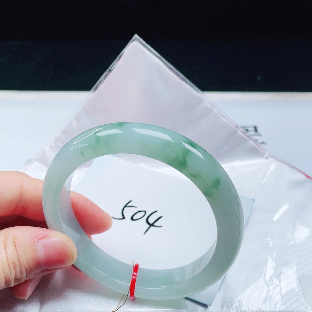 翡翠未镶嵌手镯61➕圈口