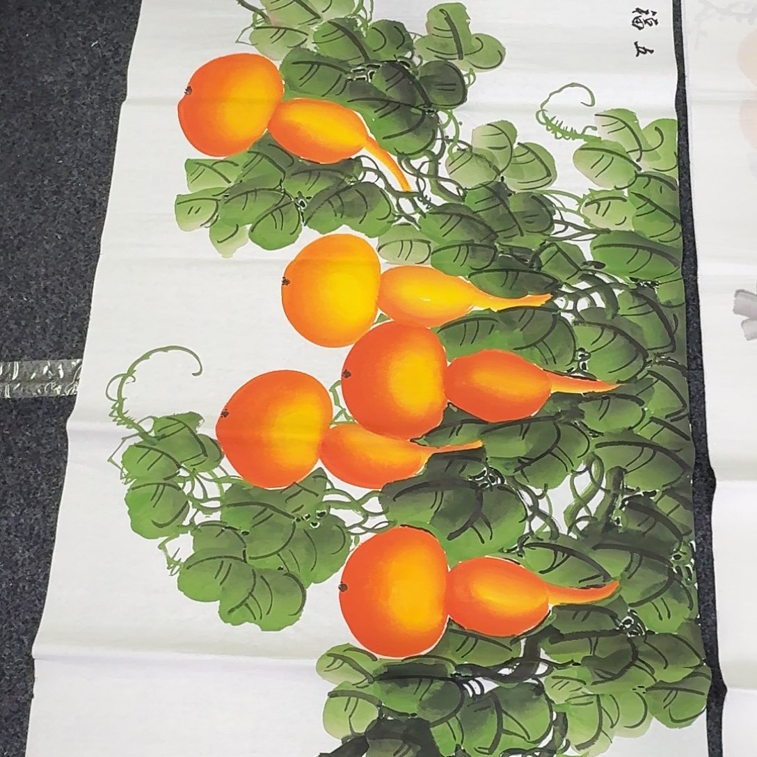 纯手绘国画作品好看