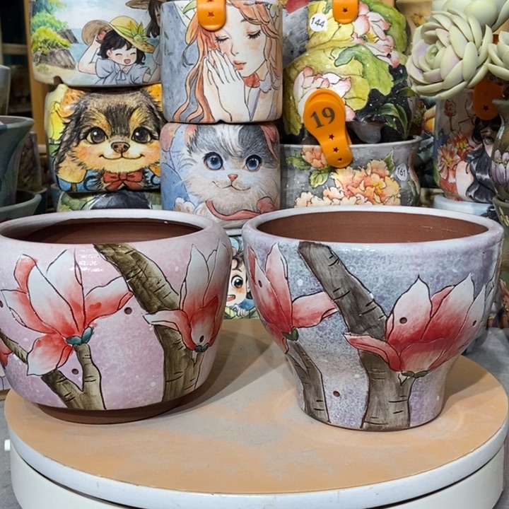 红陶兮*景德镇艺术手绘作品