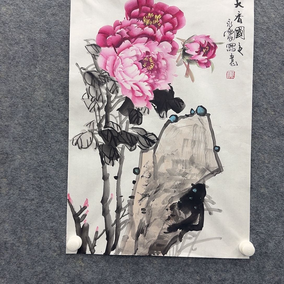 国画国画纯手绘制