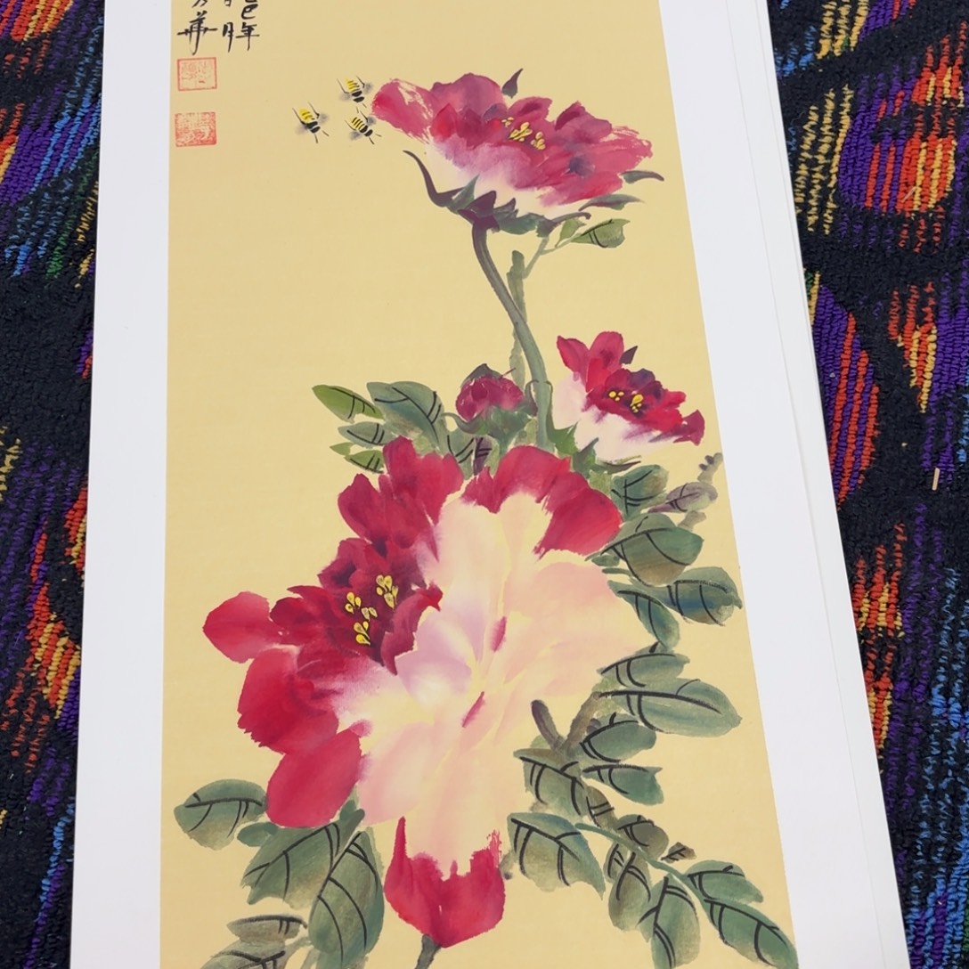 国画张芳华老师作品刘