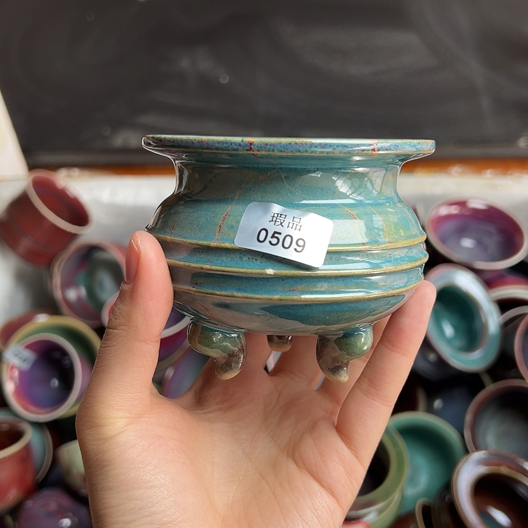 摆件陶窑口自销原矿钧瓷