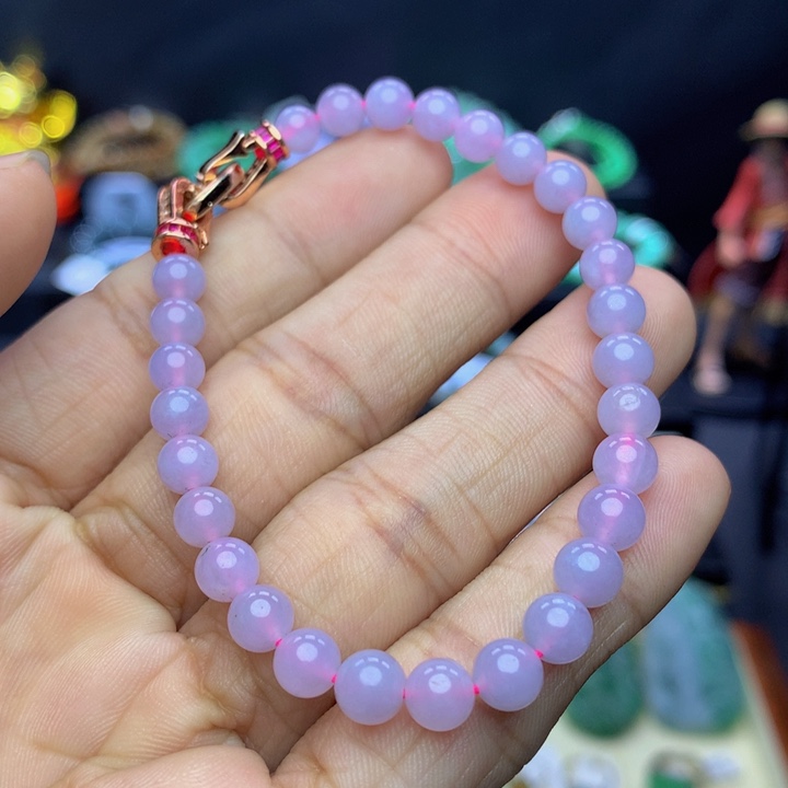 翡翠手链未镶嵌翡翠 6.0