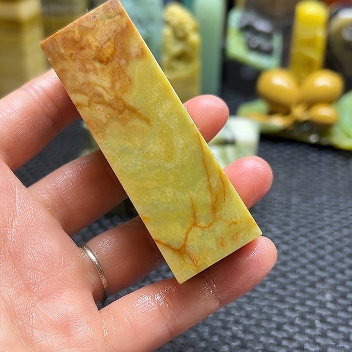 艾***光青田石印章石印章石