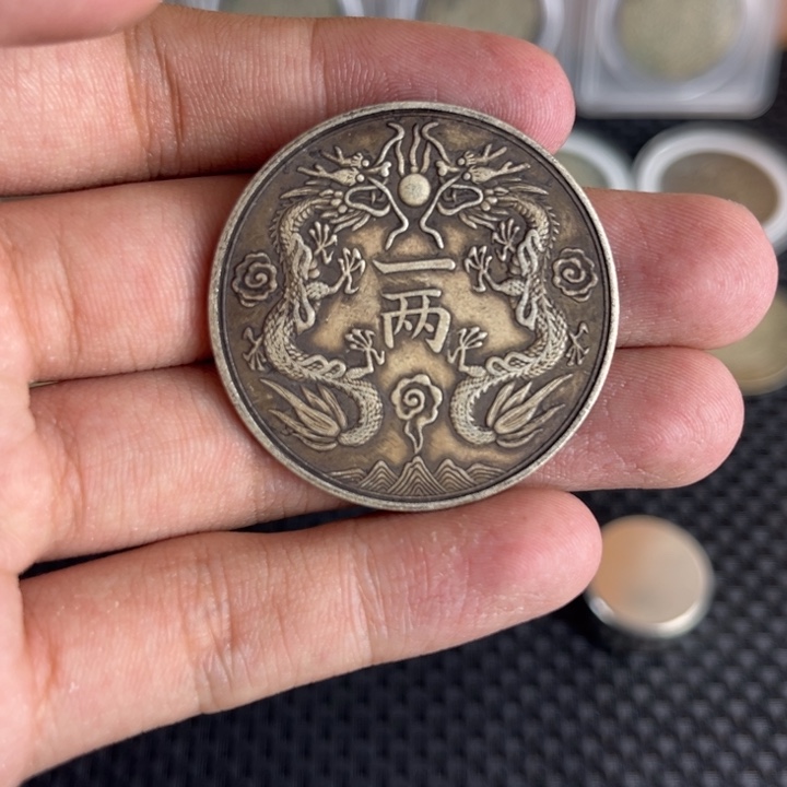 金属大头龙洋船洋工艺品