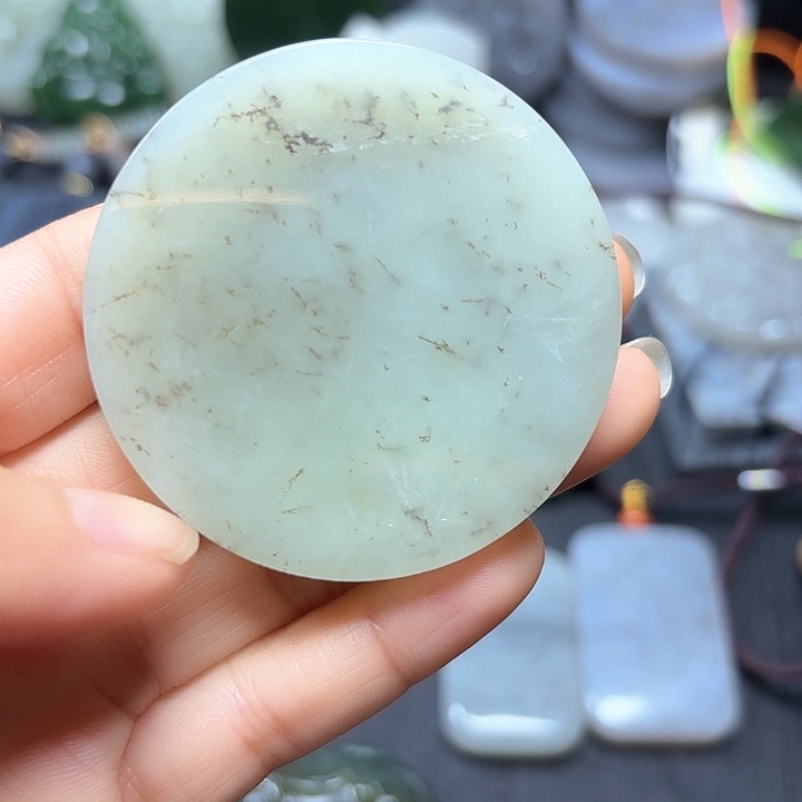 和田玉珠宝半成品未镶嵌