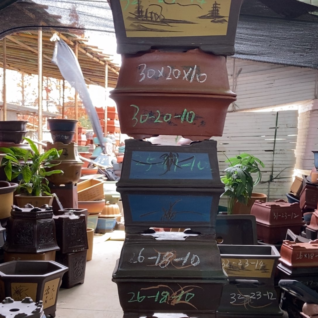 紫砂花盆紫砂紫砂