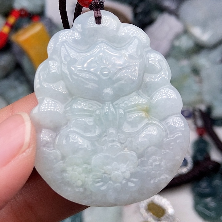 颈饰未镶嵌翡翠翡翠