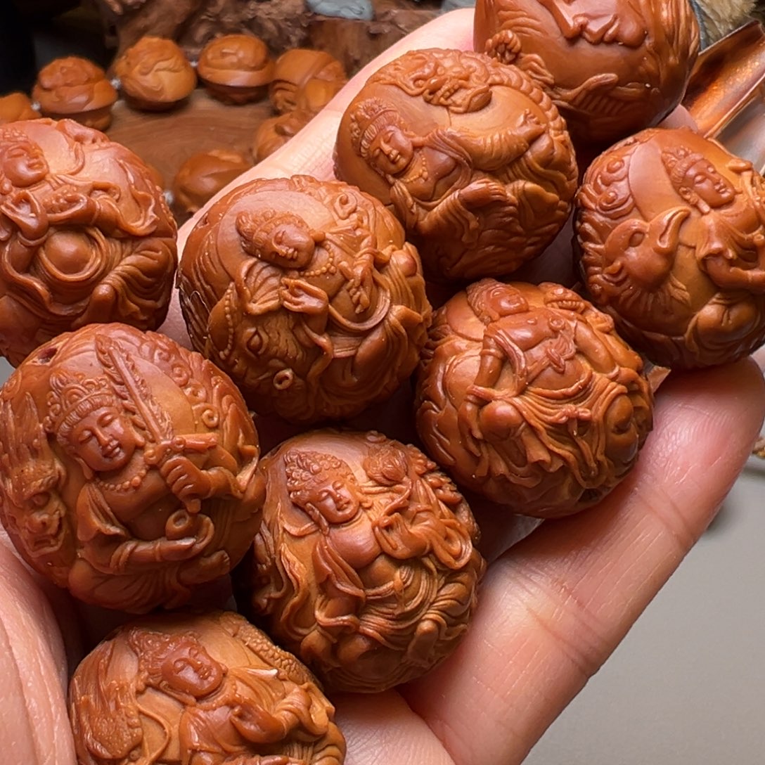 橄榄核手串/手链2.35-2.4风景群仙