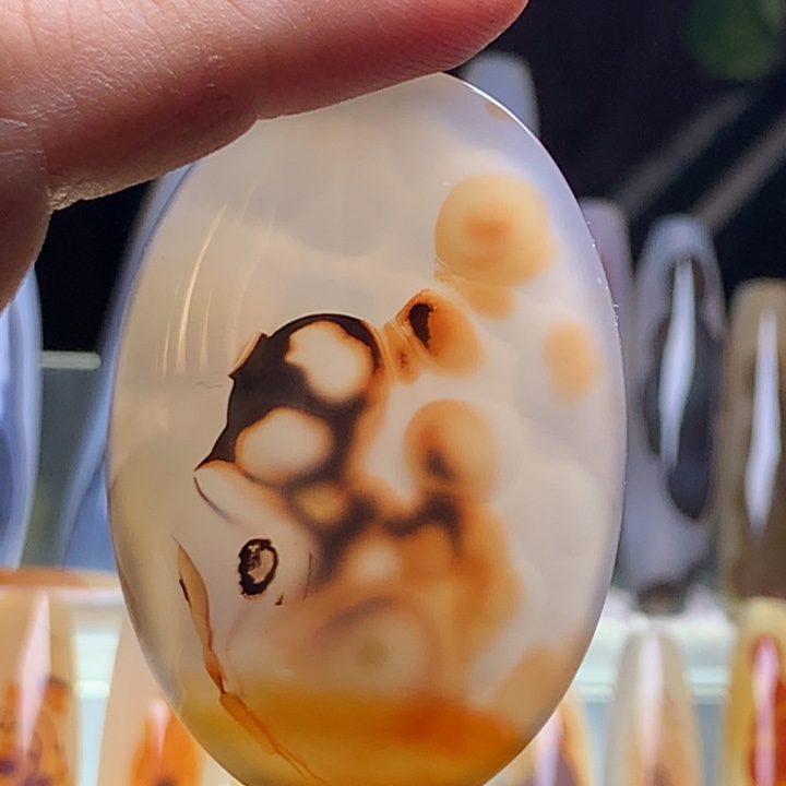 玛瑙/玉髓颈饰未镶嵌155