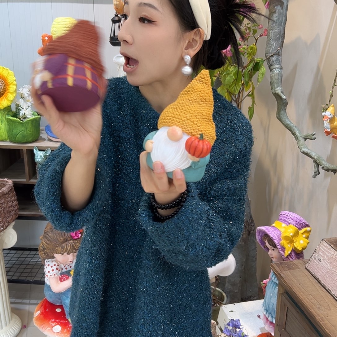 花园摆件红红火火