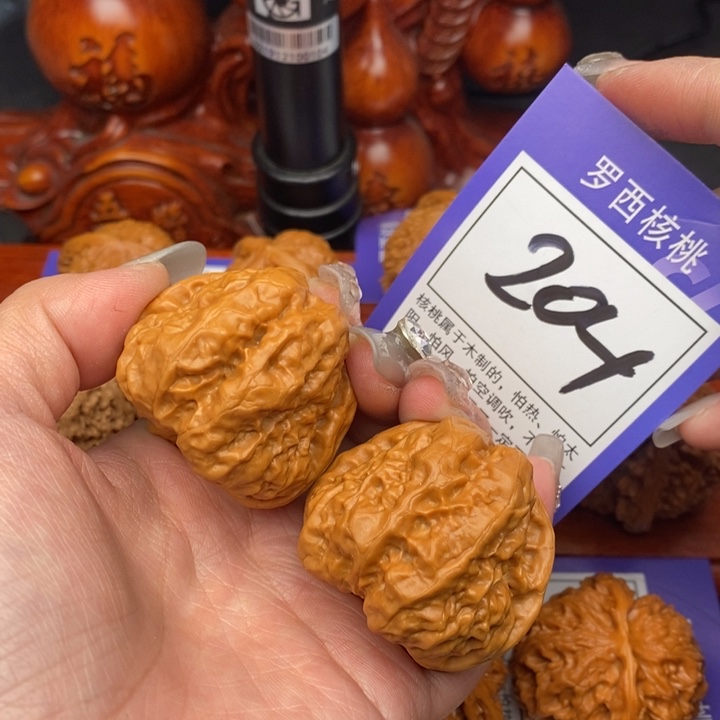 桃核吊坠41蛤蟆头204号牌