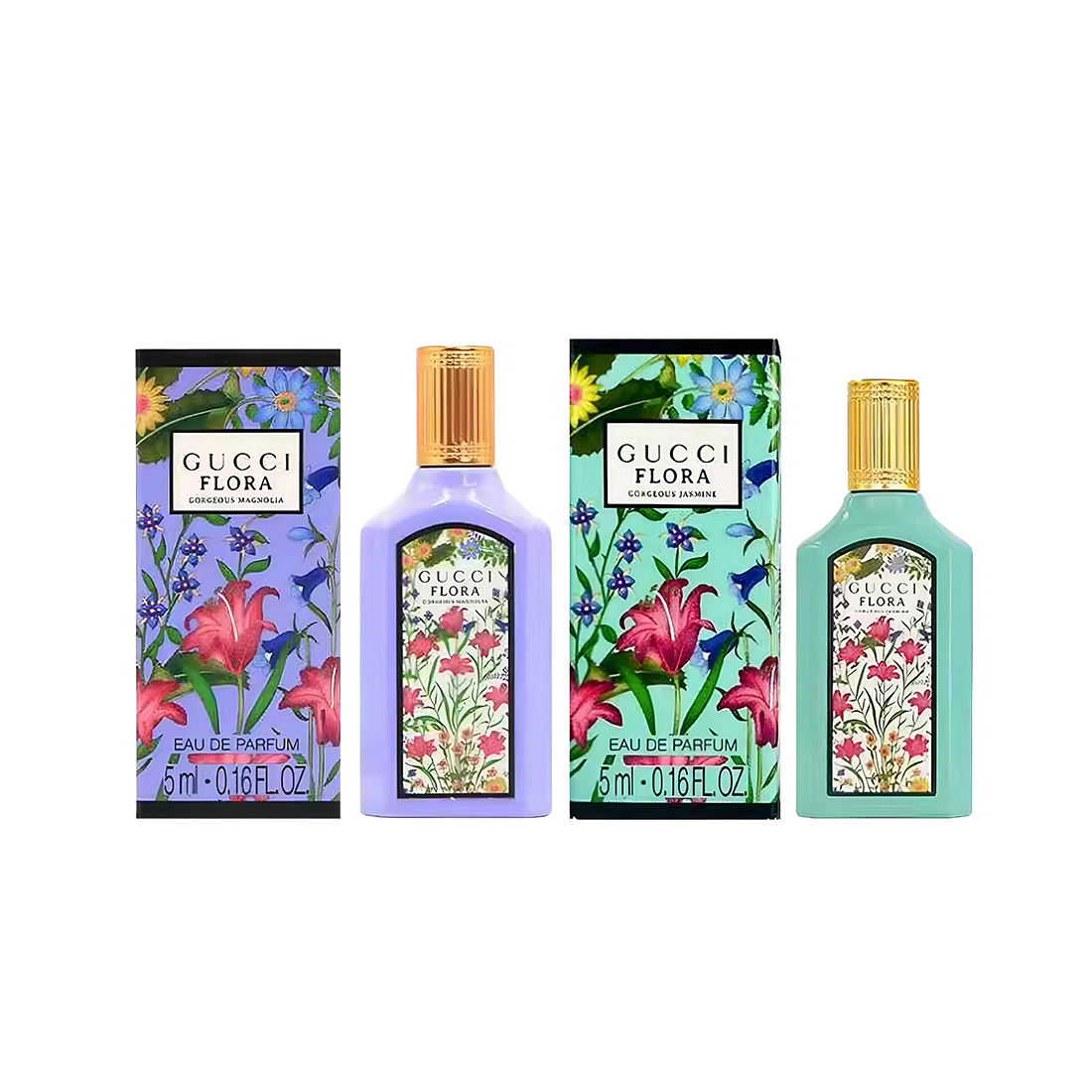 GUCCI/古驰绮梦栀子木兰茉莉香型女士浓香水5ml小样Q版无喷头