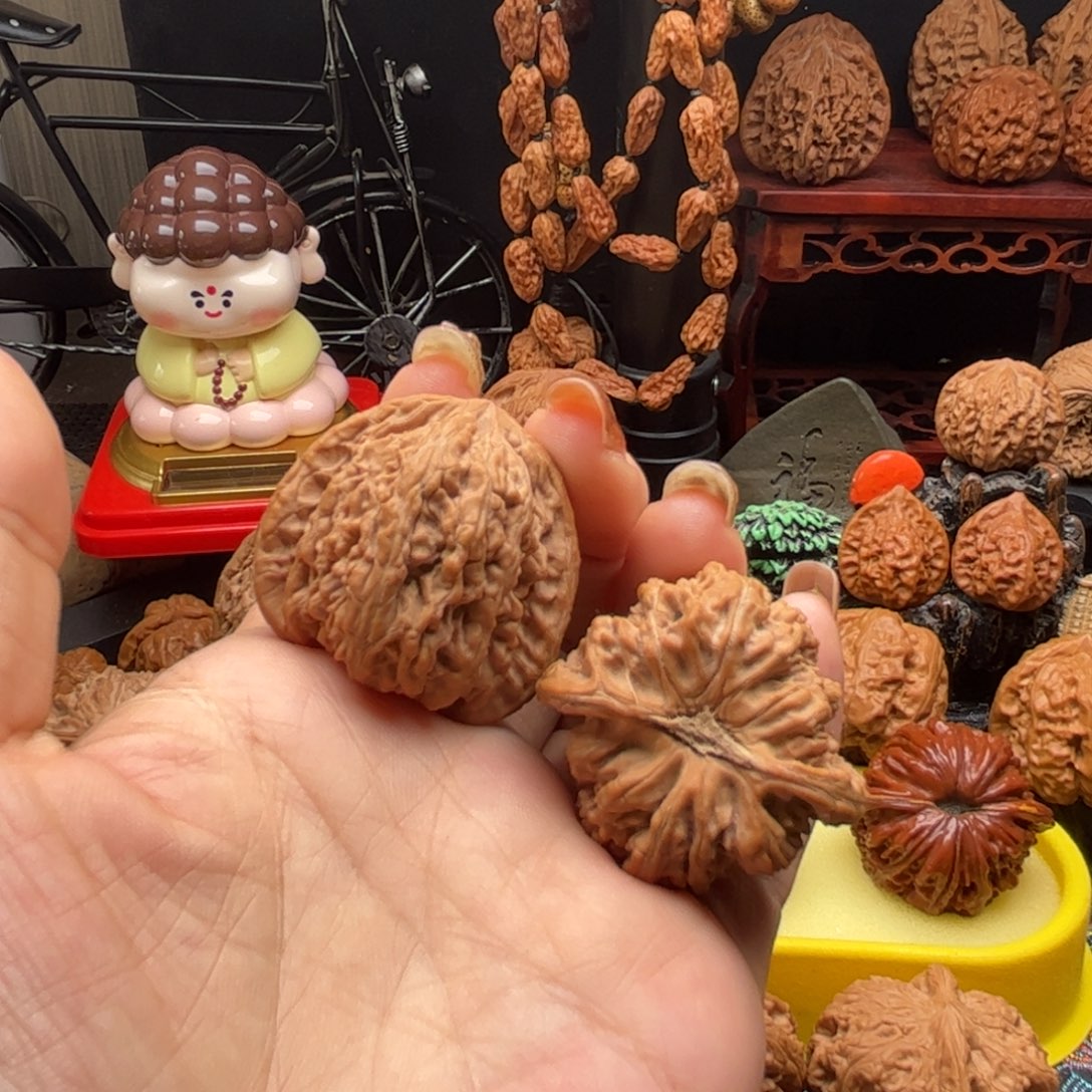 吊坠文玩核桃全品密纹38