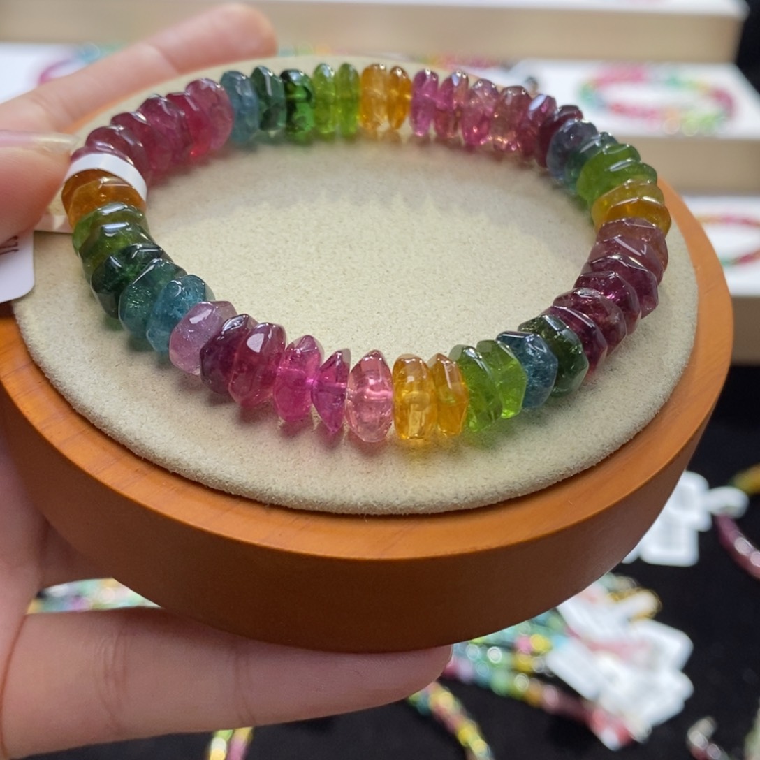 【闪购商品】碧玺手串未镶嵌两天看货期