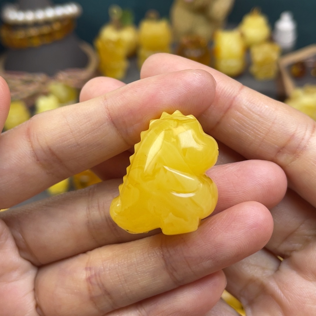 未镶嵌琥珀裸石蜜蜡