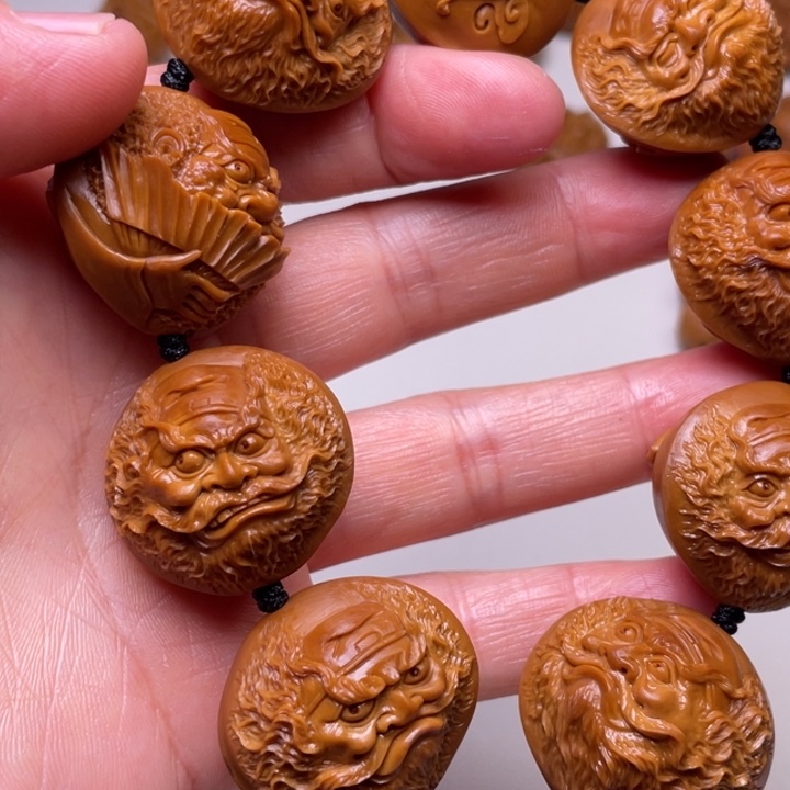 橄榄核手串/手链雕*橄榄核