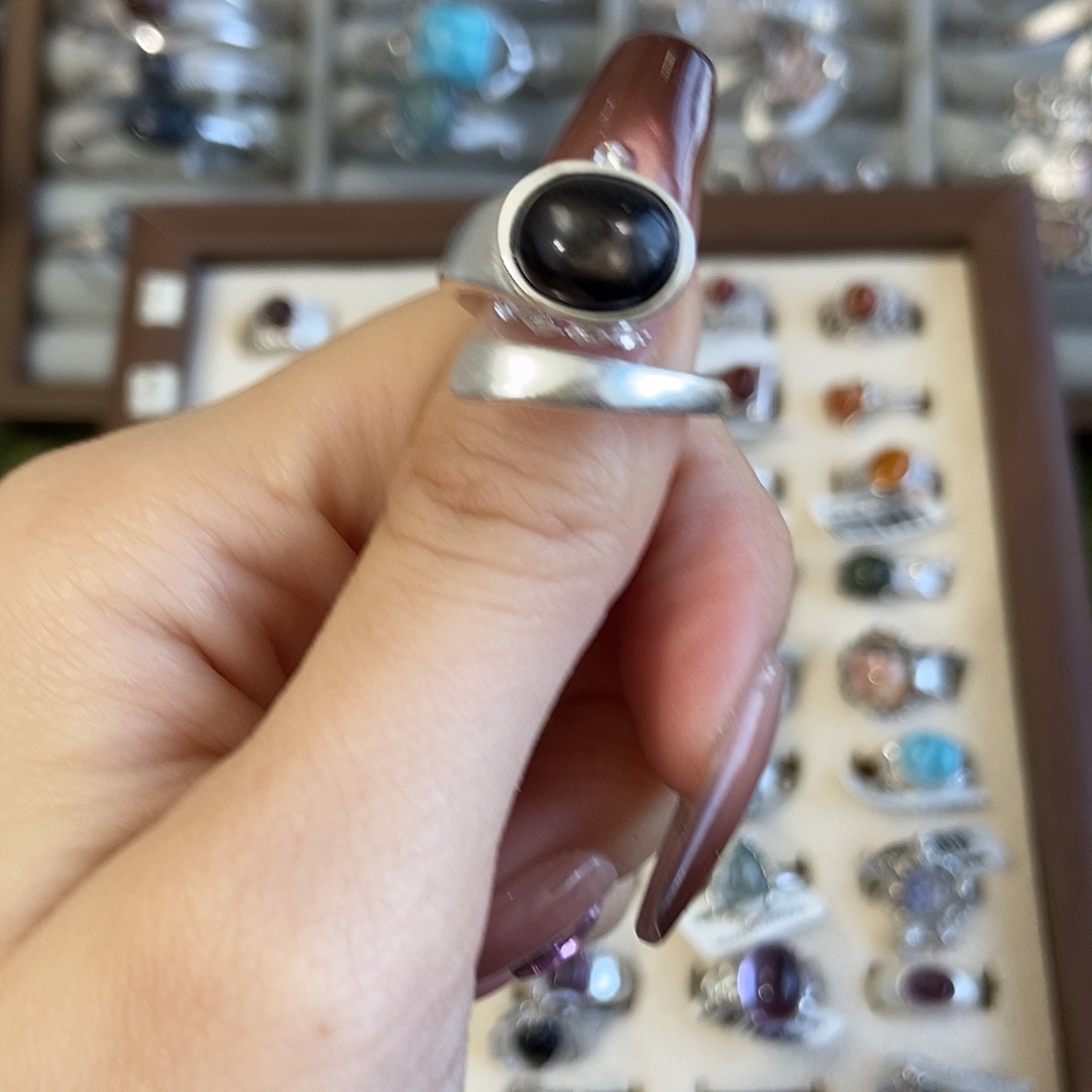 琳***当水晶未镶嵌戒指金运石170